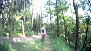 preview picture of video 'Trať závodu Vysočina Cycling MTB - 1.část'