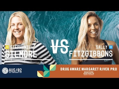 Stephanie Gilmore vs. Sally Fitzgibbons - Semifinals, Heat 2 - Drug Aware Margaret River Pro (W)