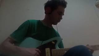 Fender BLK 2x12 mode.  Sibella by Richard Thompson headphone jam