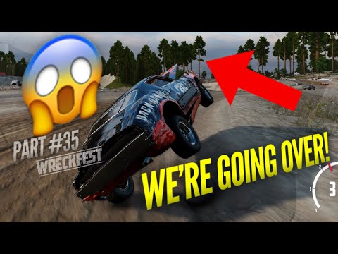 (UH OH! WE'RE GOING OVER?!) WRECKFEST CAREER MODE Playthrough Part #35 (Xbox One 1080p HD)