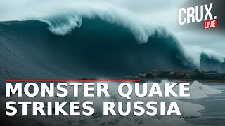 LIVE | Tsunami Hits Russia's Kamchatka After 8.8 Magnitude Earthquake, Huge Waves Hit Coast | Japan