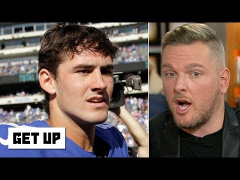 Pat McAfee: Daniel Jones elevates the Giants like Eli Manning couldn't | Get Up Video