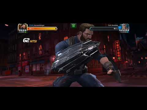 |4* rank 4 CAPTAIN AMERICA (INFINITY WAR) GAMEPLAY| ~ |Marvel| ~|MCOC|