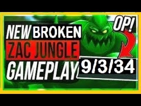 HOW TO PLAY ZAC LIKE A PRO Zac Jungle Guide - League of Legends
