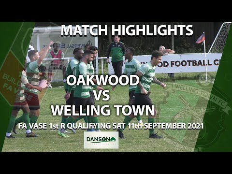 HIGHLIGHTS - Oakwood 3-4 Welling Town in the FA Vase