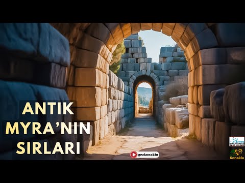 Myra Ancient City: Lycia's City Engraved in Stone | Ancient Myra Turkey 4K - Travel Konakla