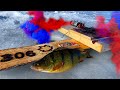 Video Thumbnail for SMOKE Bomb Tip Up Ice Fishing!! GREG OVENS Inspired!! Mouse Trap Setline!!