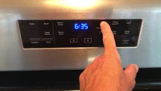Whirlpool Stove Oven Celsius to Fahrenheit Setting