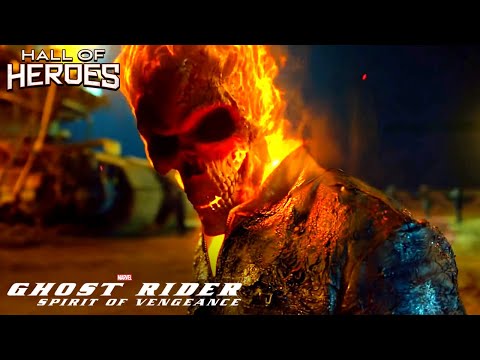 Ghost Rider Causes Mayhem | Ghost Rider: Spirit Of Vengeance | Hall Of Heroes