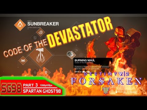 Destiny 2 Forsaken: gameplay walkthrough part 3 [1080p HD Xbox One] - No Commentary