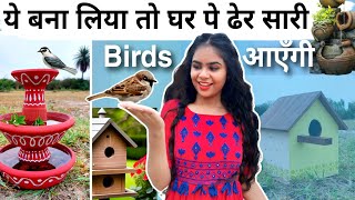 DIY Bird House & Bird Feeder | Best Out of Waste DIYs for Birds thumbnail