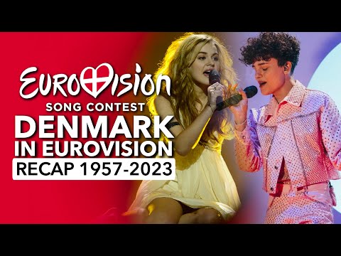 🇩🇰 Denmark in Eurovision Song Contest (1957 - 2023 | RECAP Danmark ved Eurovision)