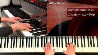 'The Way We Were' - Barbra Streisand, piano solo, Hetty Sponselee for Pianotunes