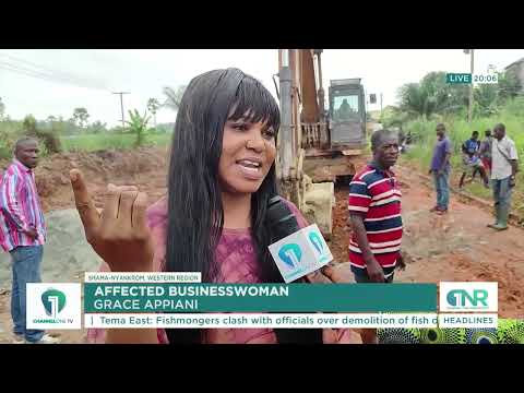 Shama-Nyankrom Road Crisis: Agitated Youth, Drivers Issue Two-Week Ultimatum to Authorities