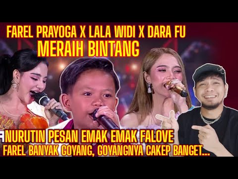 Farel Prayoga x Lala Widy x Dara Fu - Meraih Bintang | Road To Kilau Raya Sidoarjo | Reaction ujang
