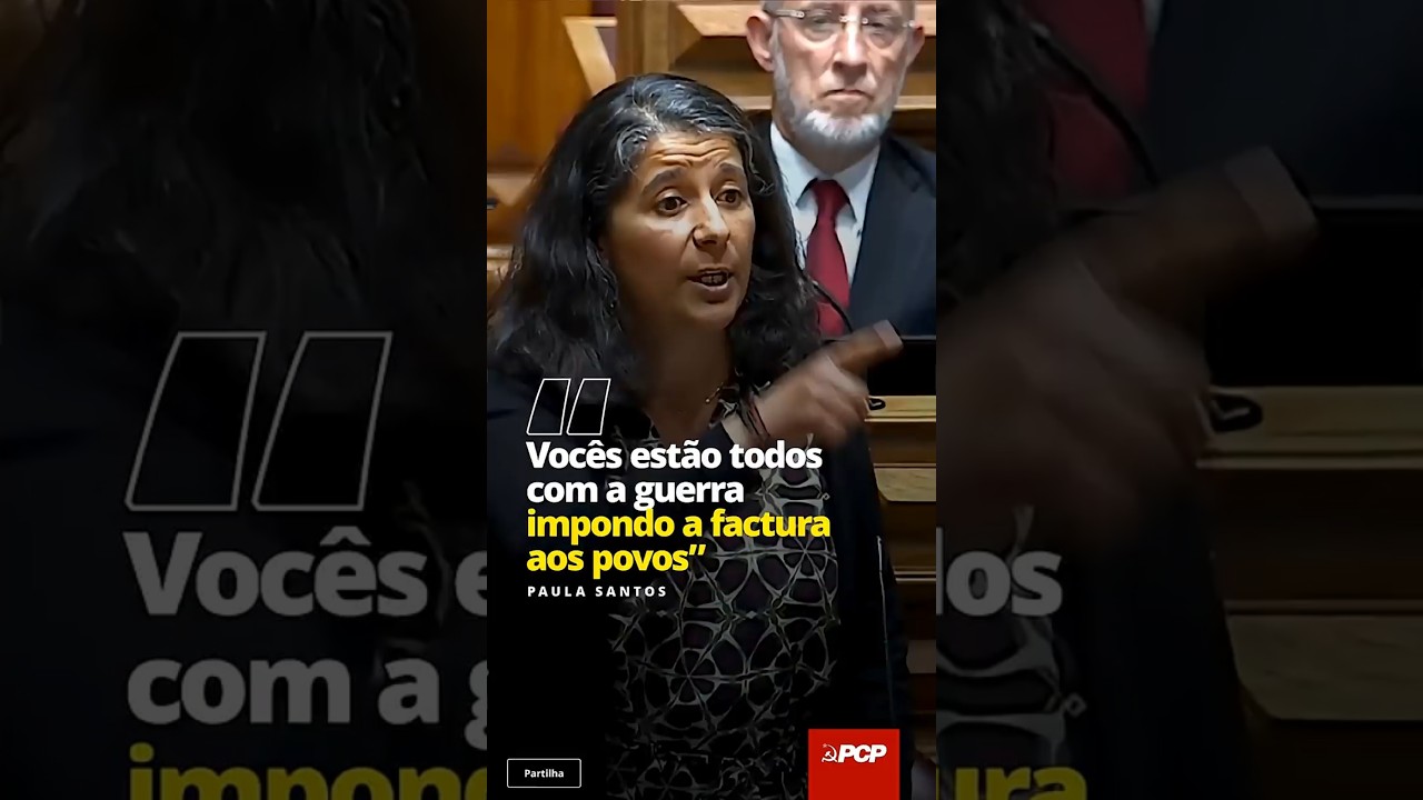 Defendem quem promove a guerra e empurram os trabalhadores para a pobreza