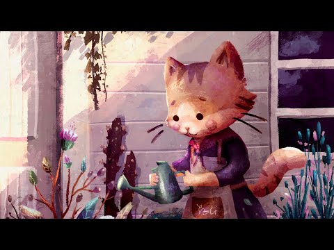 Beats to relax  | Procreate drawing | digital art | children's book illustration