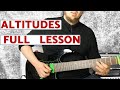 Altitudes // FULL GUITAR LESSON - Jason Becker