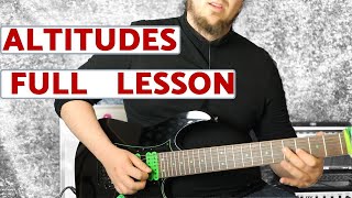 Altitudes // FULL GUITAR LESSON - Jason Becker