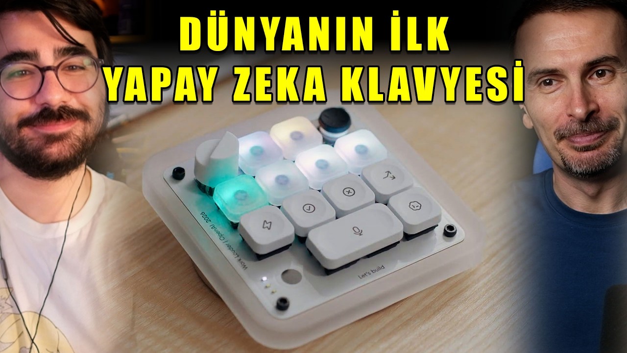 Stokları hemen tükendi | OpenAI'dan Codex'e özel klavye #takçalıştır
