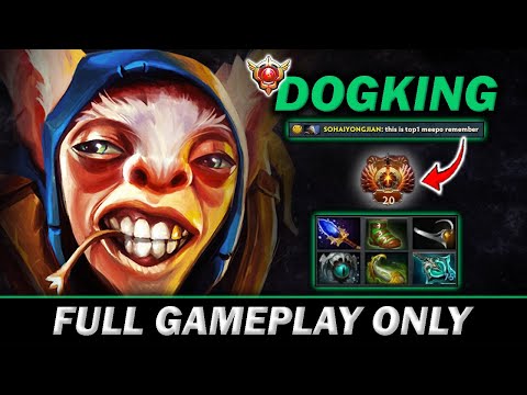 road to 14K MMR, DOGKING is now TOP 20! -Meepo Gameplay#894
