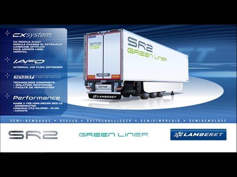 SR2 Green Liner : The lightest long-distance semi-trailer on the market