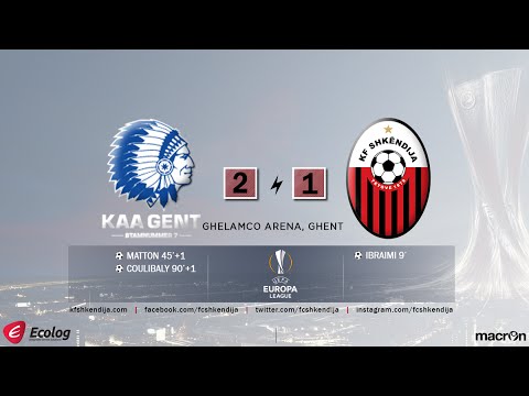 UEL Play Off Round | Highlights |  Gent vs Shkëndija 2-1 | 18.08.2016