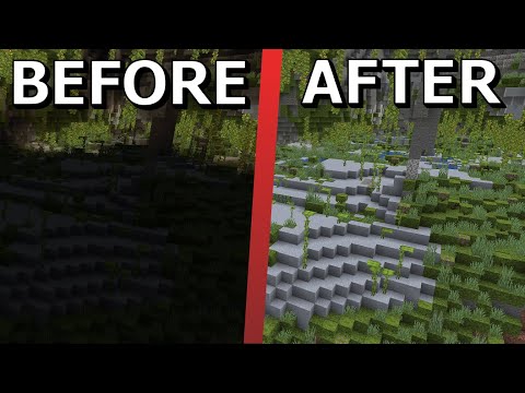 How to Boost the Brightness of Caves in Minecraft 1.18 - Tutorial