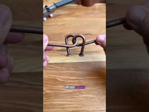 How can we quickly separate these two nails?#iqproject #iqtest #puzzle #puzzles