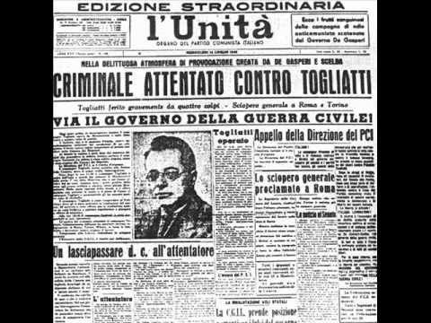 Cesare Bermani - L'attentato a Togliatti.wmv