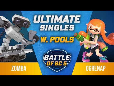 Zomba (ROB) vs Ogrenap (Inkling) - Ultimate Singles Winners Pools - Battle of BC 5