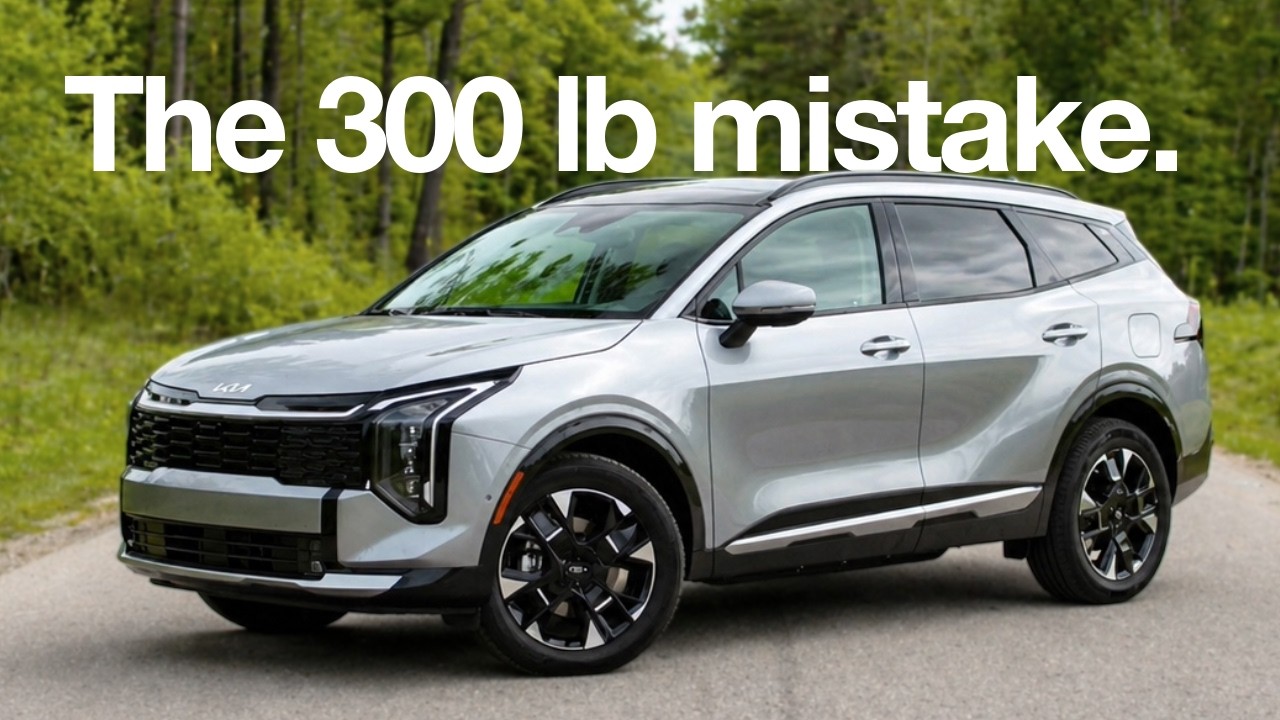 The $48,000 Kia Sportage PHEV Is Half Finished.