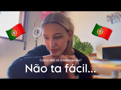 Primeiro dia de aula em Portugal | Fase difícil! Sofri xenofobia?