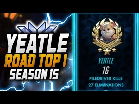 Grandmaster Hammond Gameplay - Yeatle! #1 Wrecking Ball [ OVERWATCH SEASON 15 TOP 500 ]