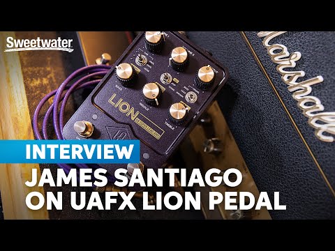 James Santiago Talks UAFX Lion Pedal Design, Development & Sound Modeling