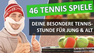 46 TENNISSPIELE für deine Tennis Spielstunde / ✅ So organisierst Du Deine Spaßstunde! ✅