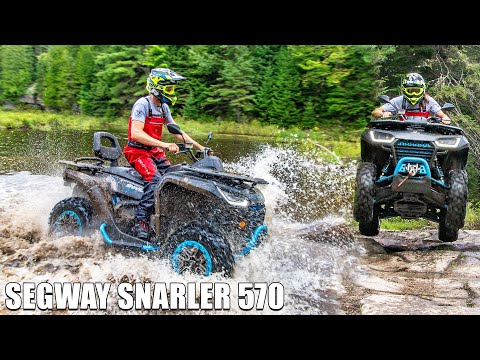 Can it do this? Rippin the Segway Powersports Snarler 570 ATV on Rocky Terrain - AT6LX
