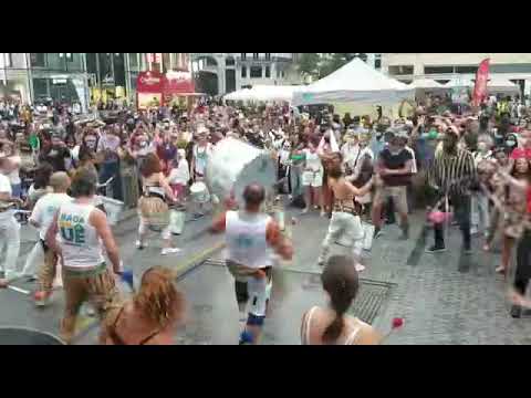 Milady Mendes et Badaue batucada à Bruxelles 20 août 2021