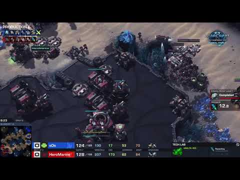 SC2 HeroMarine vs sOs - TvP - Group B Elimination  2018 WCS Global Finals   StarCraft II