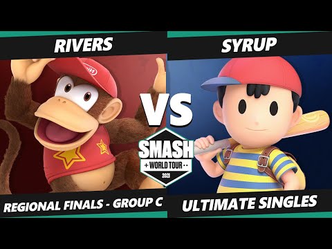 SWT NA East Group C - Rivers (Diddy Kong) Vs. Syrup (Ness) Smash Ultimate Tournament