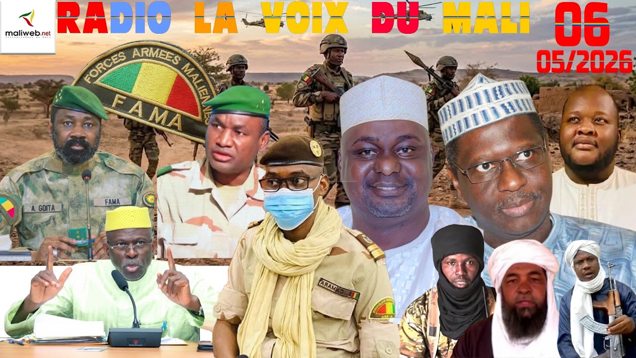 La Revue de Presse de la RADIO LA VOIX DU MALI du 06 Mai 2026