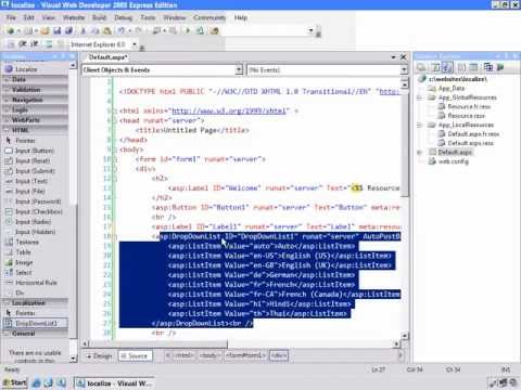 Popular Internationalization and localization & ASP.NET videos