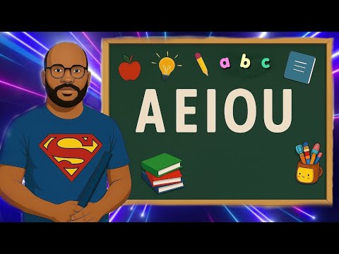ALFABETO - ALFABETIZAÇÃO DE JOVENS E ADULTOS AULA 2 - CONHECENDO AS VOGAIS