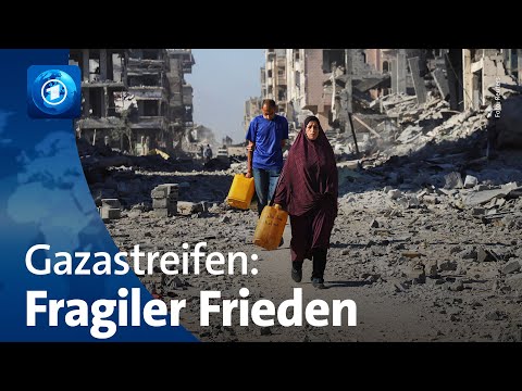 Waffenruhe im Nahen Osten: Zukunft des Gazastreifens ungewiss