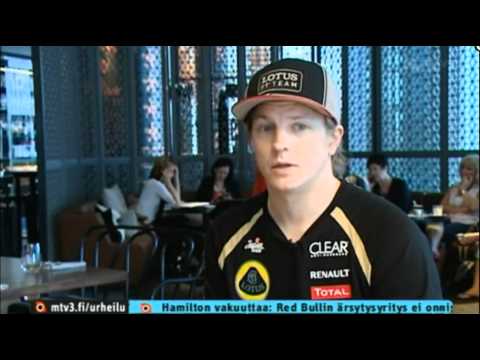 MTV3, Kimi's interview Australia 14-3-2012