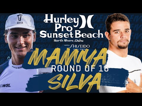 Barron Mamiya vs Deivid Silva Hurley Pro Sunset Beach - Round of 16 Heat 3