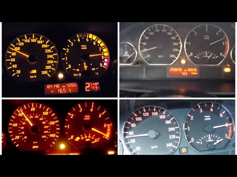 E46 3 Series All Acceleration Compilation
