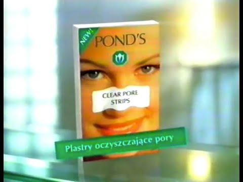 Pond's Clear Pore Strips 30s - Poland, 1998