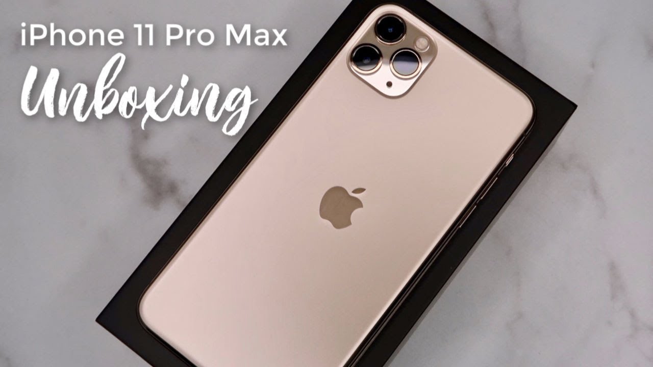 New iPhone 11 Pro Max Unboxing