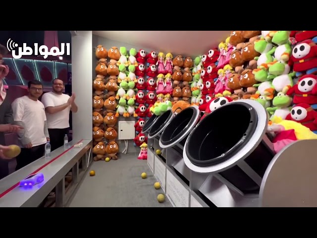 جولة رئيس جمعية أسر التوحد مع أبناء الجمعية في بوليفارد رياض سيتي